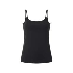 esmara® Damen-Spaghettiträgerhemden, 3 Stück, M, schwarz - B-Ware sehr gut