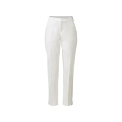 esmara® Damen Stoffhose mit Teilgummizug, Knöchellänge (weiß, 36) - B-Ware sehr gut