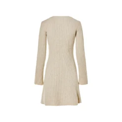 esmara® Damen Strickkleid, mit Schlitzen an den Ärmeln - B-Ware