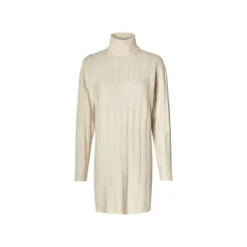esmara® Damen Strickkleid, mit recyceltem Material - B-Ware
