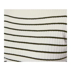 esmara® Damen Strickpullover, in modischer Rippstrick-Qualität (Streifen, M (40/42)) - B-Ware neuwertig