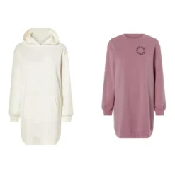 esmara® Damen Sweatkleid, mit Baumwolle - B-Ware