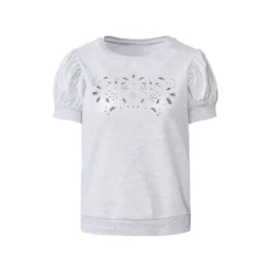 esmara® Damen Sweatshirt, mit modischer Lochstickerei - B-Ware
