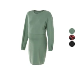 esmara® Damen Sweat-Umstandskleid mit passendem Oberteil - B-Ware