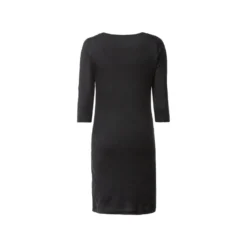 esmara® Damen Umstandskleid mit 3/4-Ärmeln, leger geschnitten (schwarz, S (36/38)) - B-Ware neuwertig