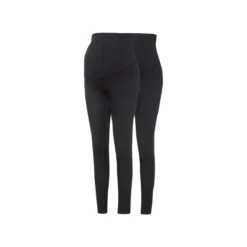 esmara® Damen Umstands Leggings, 2 Stück, mit Bio-Baumwolle (anthrazit, XS(32/34)) - B-Ware neuwertig