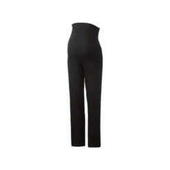 esmara® Damen Umstands-Relaxhose mit elastischem Bauchband (schwarz, XS (32/34)) - B-Ware neuwertig