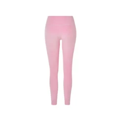esmara® Damen Velour-Leggings, mit Bündchen (Pink, S(36/38)) - B-Ware neuwertig