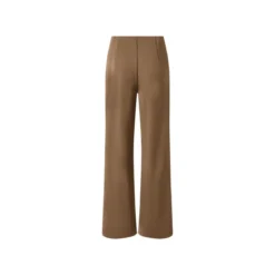 esmara® Damen-Wide-Leg-Hose, 38, beige - B-Ware neuwertig