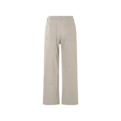 esmara® Damen Wide-Leg-Hose mit hoher Leibhöhe (Beige, 34) - B-Ware neuwertig