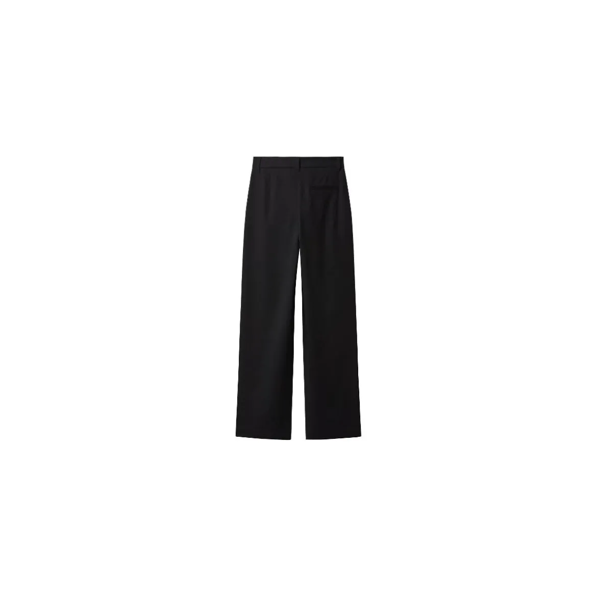 esmara® Flanellhose, für Damen, weites Bein, 34, schwarz - B-Ware neuwertig
