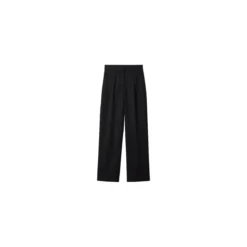 esmara® Flanellhose, für Damen, weites Bein, 34, schwarz - B-Ware neuwertig