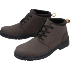 esmara® Herren-Boots, mit Warmfutter, 43, braun - B-Ware neuwertig