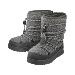 esmara® KIDS Kinder-Winterstiefel, für Mädchen, 35, grau - B-Ware sehr gut