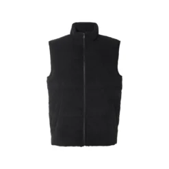 esmara Men Herren Cordweste, mit Innentasche (Schwarz, L (52/54)) - B-Ware neuwertig