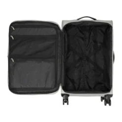 esmara® 2-teiliges Trolley-Reisekoffer-Set, grau - B-Ware