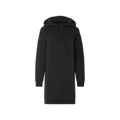 esmara® x Grand Polo Damen Sweatkleid, mit Baumwolle (Schwarz, S(36/38)) - B-Ware neuwertig