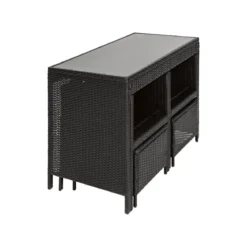 florabest Loungeset 5tlg. Polyrattan - B-Ware
