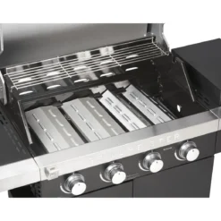 GRILLMEISTER Gasgrill, 4plus1 Brenner, 19,7 kW, mit 4 Garzonen - B-Ware neuwertig