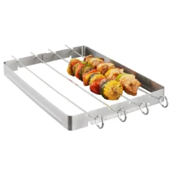 GRILLMEISTER Grillspieße-Set, Edelstahl (5-teilig) - B-Ware neuwertig