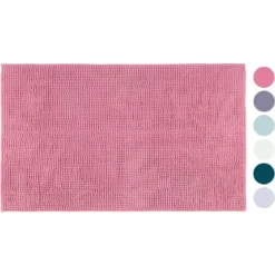 GÖZZE Mikrofaser Chenille Badteppich, 60 x 100 cm - B-Ware