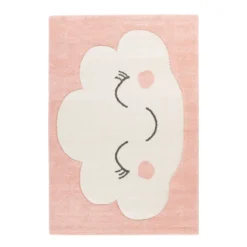 KAYOOM Kinderteppich Australia, Walgett, 120 x 170 cm, pink - B-Ware Transportschaden Kosmetisch