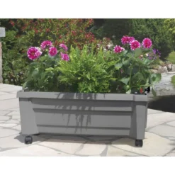 KHW Calypso Pflanzkasten mit Bewässerungssystem, B 79 x T 35 x H 33 cm - B-Ware