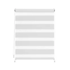 Lichtblick Duo-Rollo Klemmfix, ohne Bohren, verspannt, blickdicht, ab 45 x 150 cm - B-Ware