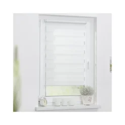 LICHTBLICK Duo Rollo Klemmfix, ohne Bohren, ab 45 x 150 cm - B-Ware