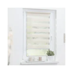 LICHTBLICK Duo Rollo Klemmfix, ohne Bohren, ab 45 x 150 cm - B-Ware