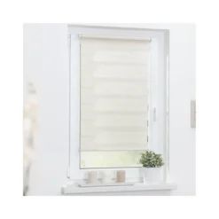 LICHTBLICK Duo Rollo Klemmfix, ohne Bohren, ab 45 x 150 cm - B-Ware