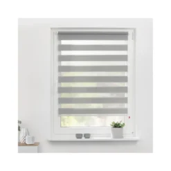 LICHTBLICK Duo Rollo Klemmfix, ohne Bohren, ab 45 x 150 cm - B-Ware