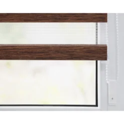 LICHTBLICK Duo Rollo Klemmfix, ohne Bohren, meliert, ab 45 x 150 cm - B-Ware
