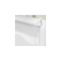 Lichtblick Duo Rollo Welle, Klemmfix ohne Bohren, 45 x 150 cm, weiß - B-Ware neuwertig