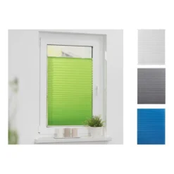 Lichtblick Plissee »Haftfix«, mit Kraft-Haft-Saugnäpfen, blickdicht, lichtdurchlässig, ab 50 x 130 cm - B-Ware