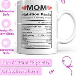 Light Autumn Mama-Tasse, weiß - B-Ware neuwertig