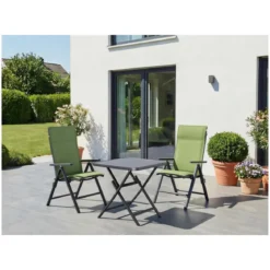 LIVARNO® Alu-Glastisch »Houston / Toronto«, 70 x 70 x 70 cm - B-Ware