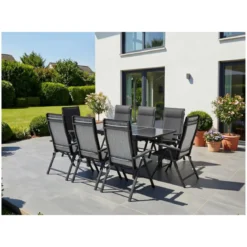 LIVARNO® Alu-Klappsessel »Houston« hellgrau-meliert, 2 Stück - B-Ware