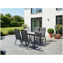 LIVARNO® Alu-Klappsessel »Houston« anthrazit, 2 Stück - B-Ware