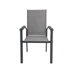 LIVARNO® Alu-Stapelsessel »Houston« hellgrau-meliert - B-Ware sehr gut