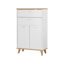 LIVARNO® Bad-Seitenschrank Corfu, weiß - B-Ware