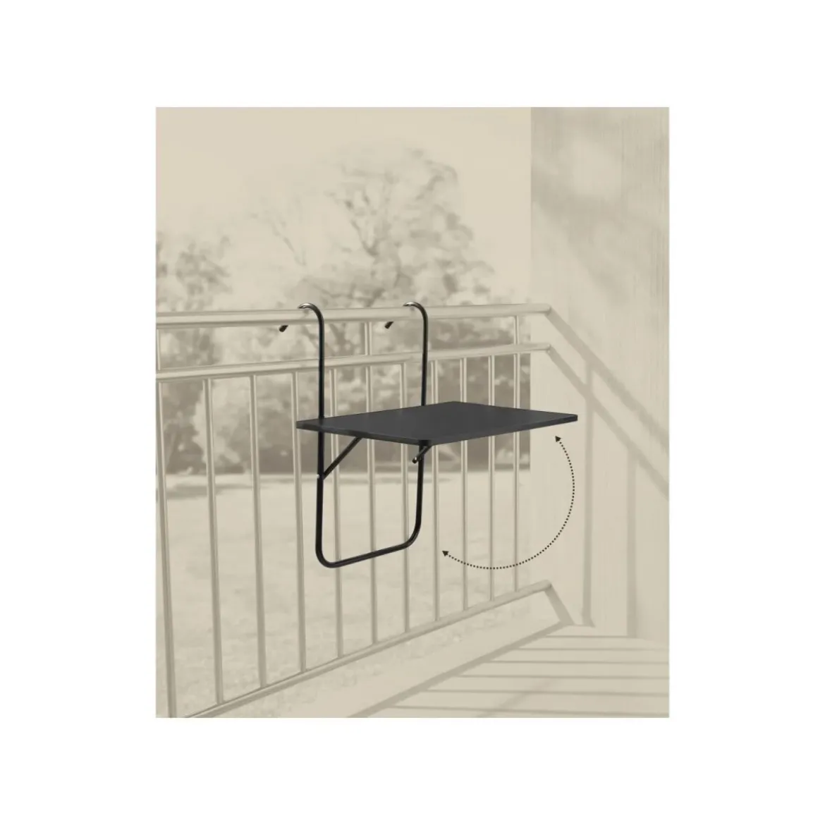 LIVARNO® Balkon-Hängetisch - B-Ware sehr gut