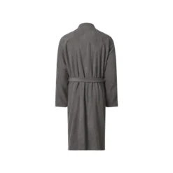 LIVARNO® Damen/Herren-Bademantel, M, grau - B-Ware neuwertig