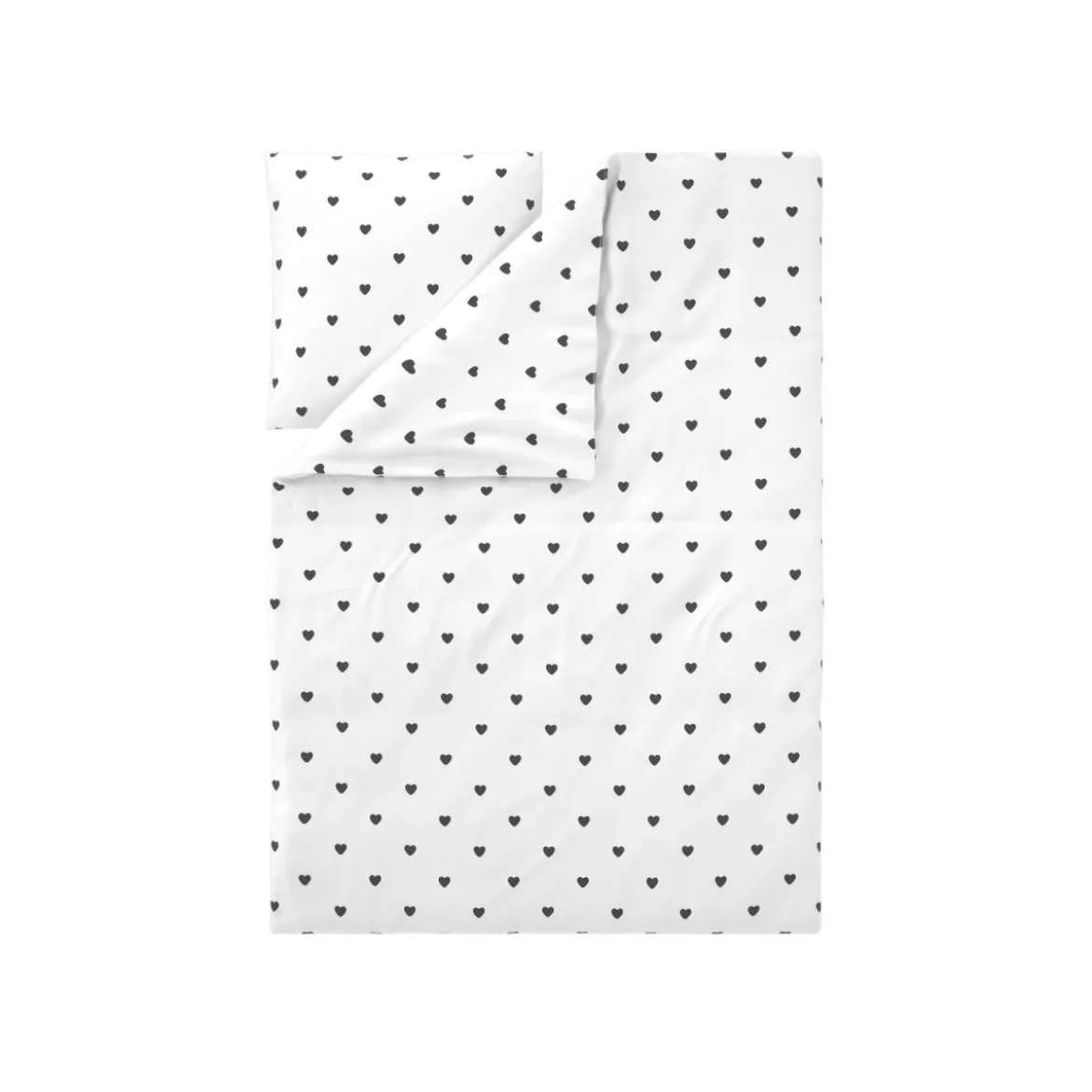 LIVARNO® Edel-Renforcé-Bettwäsche, 135 x 200 cm (Weiß/schwarz) - B-Ware neuwertig