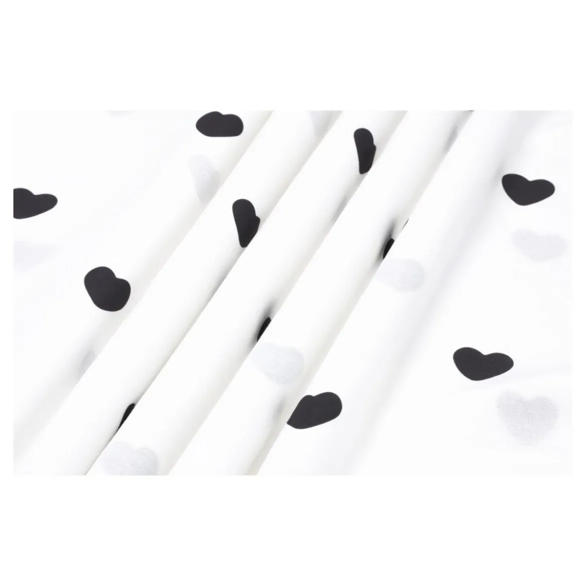 LIVARNO® Edel-Renforcé-Bettwäsche, 135 x 200 cm (Weiß/schwarz) - B-Ware neuwertig