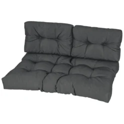 LIVARNO® Europaletten Sitz- und Rückenkissen, 3-teilig - B-Ware