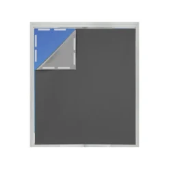 LIVARNO® Fenster-Sonnenschutz mit Klettband (Grau) - B-Ware neuwertig