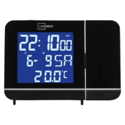 LIVARNO® Funk-Projektionswecker (Schwarz) - B-Ware sehr gut