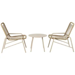 LIVARNO® Gartenmöbel-Set, 3-teilig - B-Ware