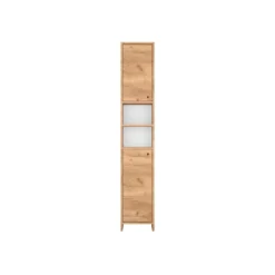 LIVARNO® Hochschrank Verona, in Wotan-Eiche - B-Ware